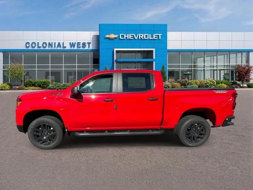 Red 2026 Chevrolet Silverado 1500 Custom Trail Boss