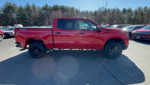 Red 2026 Chevrolet Silverado 1500 Custom Trail Boss
