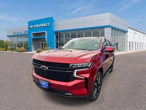 Radiant Red 2023 Chevrolet Suburban RST