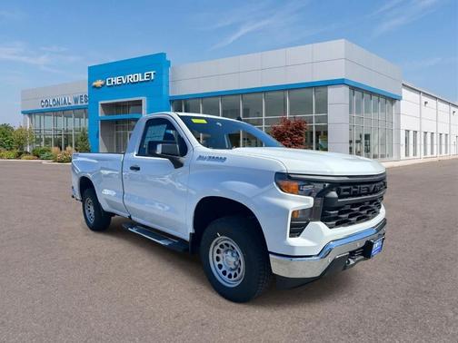 Summit White 2026 Chevrolet Silverado 1500 WT