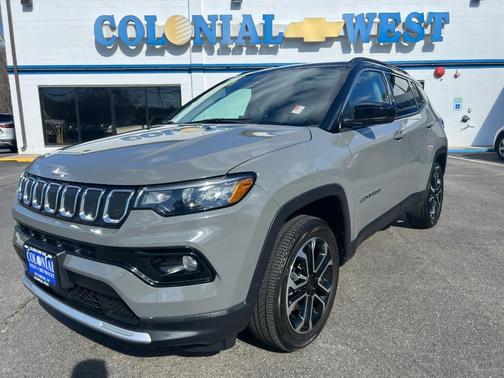 Sting Gray Clearcoat 2022 Jeep Compass Limited
