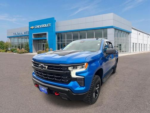 Glacier Blue Metallic 2023 Chevrolet Silverado 1500 LT Trail Boss