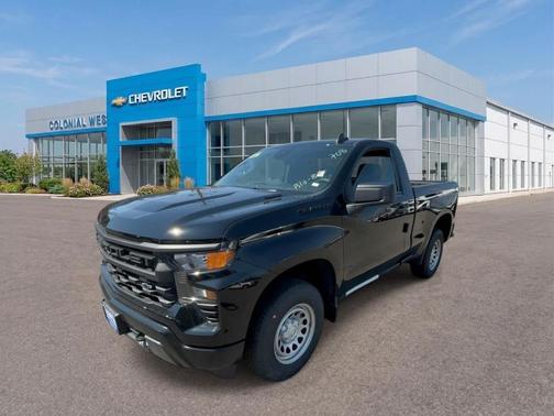 Black 2026 Chevrolet Silverado 1500 WT