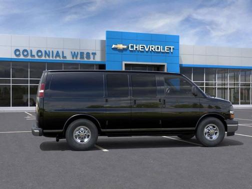Black 2026 Chevrolet Express 2500 Work Van