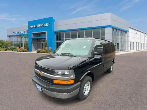 Black 2026 Chevrolet Express 2500 Work Van