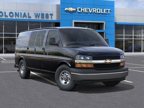 Black 2026 Chevrolet Express 2500 Work Van