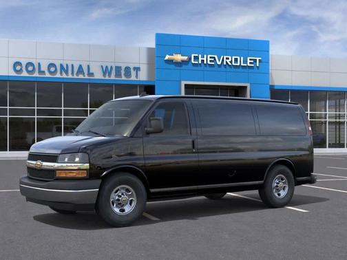 Black 2026 Chevrolet Express 2500 Work Van