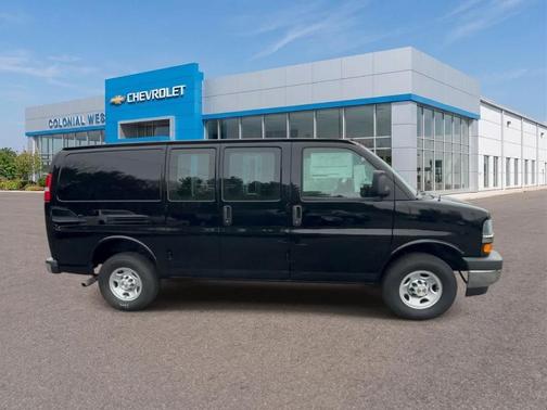 Black 2026 Chevrolet Express 2500 Work Van