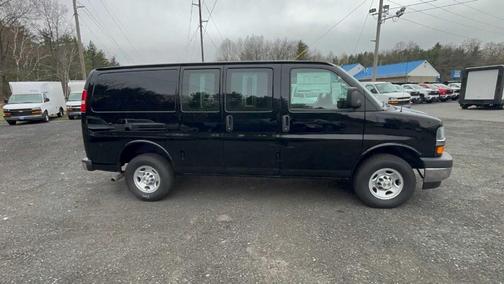 Black 2026 Chevrolet Express 2500 Work Van