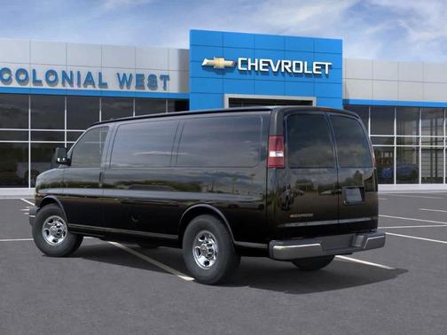 Black 2026 Chevrolet Express 2500 Work Van