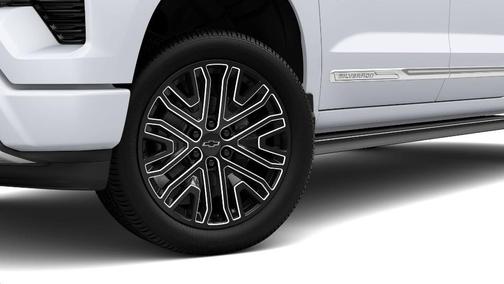 Polar White 2026 Chevrolet Silverado 1500 High Country
