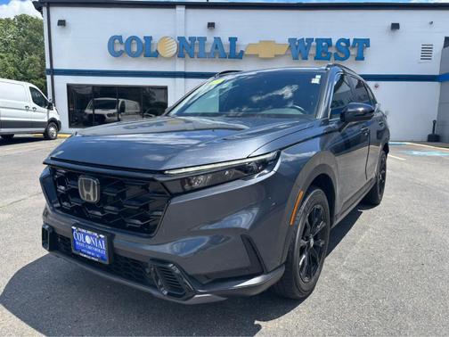 Meteorite Gray Metallic 2024 Honda CR-V Hybrid Sport-L