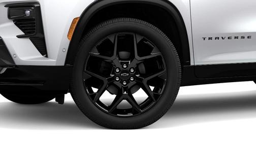 Polar White 2026 Chevrolet Traverse RS
