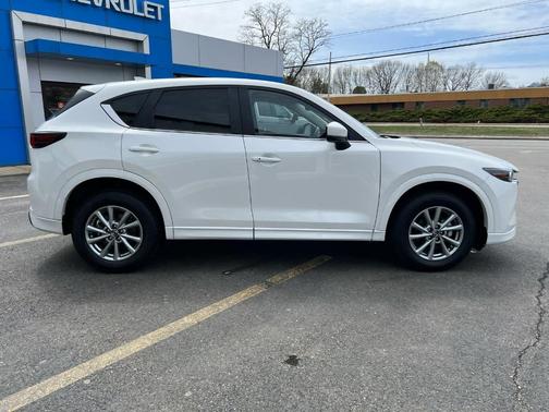 Rhodium White Metallic 2025 Mazda CX-5 Preferred