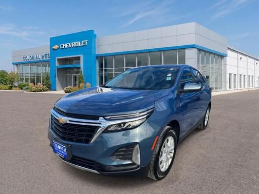 Lakeshore Blue Metallic 2024 Chevrolet Equinox LT