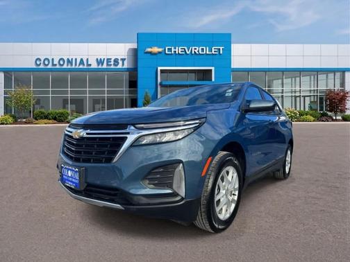 Lakeshore Blue Metallic 2024 Chevrolet Equinox LT