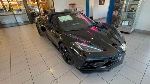 Black 2026 Chevrolet Corvette Stingray w/1LT