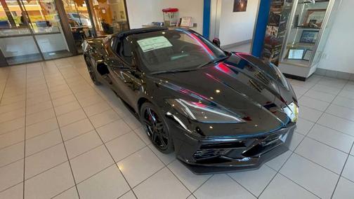Black 2026 Chevrolet Corvette Stingray w/1LT