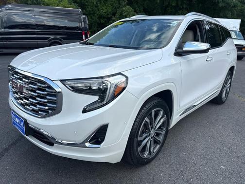 White Frost Tri-Coat 2020 GMC Terrain Denali