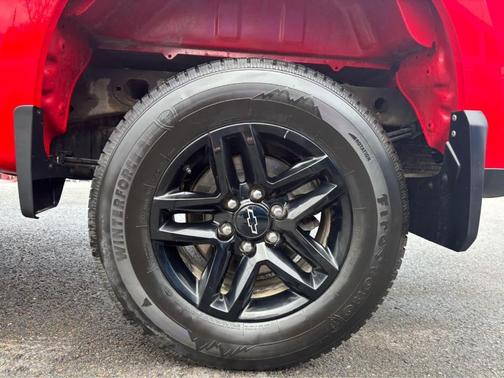 Red 2025 Chevrolet Silverado 1500 Custom Trail Boss
