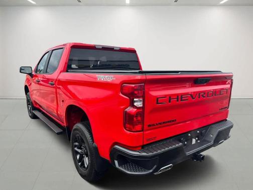 Red 2025 Chevrolet Silverado 1500 Custom Trail Boss