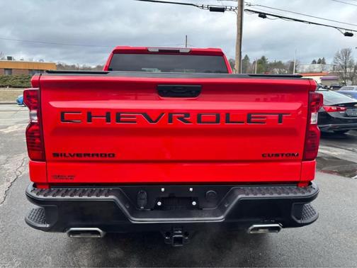 Red 2025 Chevrolet Silverado 1500 Custom Trail Boss