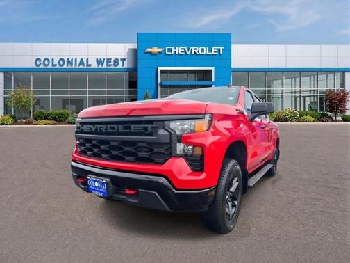 Red 2025 Chevrolet Silverado 1500 Custom Trail Boss