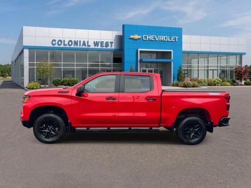 Red 2025 Chevrolet Silverado 1500 Custom Trail Boss