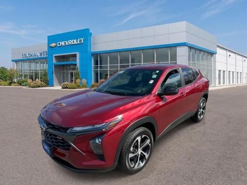 Crimson Metallic 2024 Chevrolet Trax 1RS