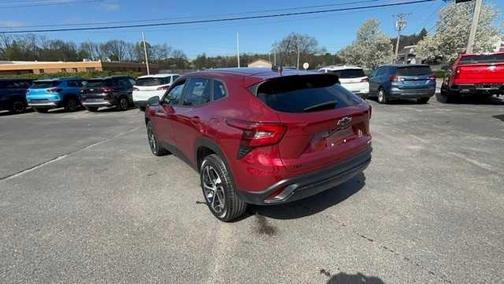 Crimson Metallic 2024 Chevrolet Trax 1RS