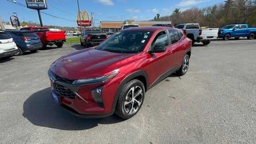 Crimson Metallic 2024 Chevrolet Trax 1RS