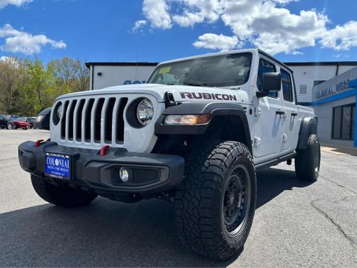 Bright White Clearcoat 2022 Jeep Gladiator Rubicon