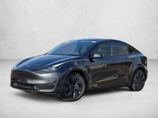 Stealth Grey 2025 Tesla Model Y Long Range Dual Motor All-Wheel Drive
