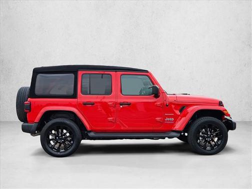 Firecracker Red Clearcoat 2021 Jeep Wrangler Unlimited 4xe Sahara