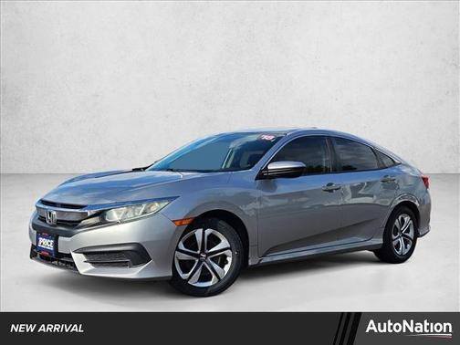 Lunar Silver Metallic 2018 Honda Civic LX