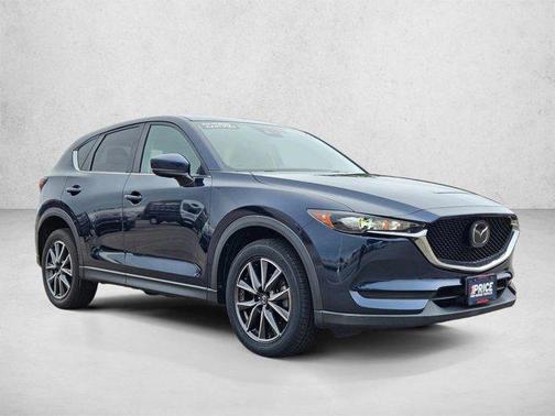 Deep Crystal Blue Mica 2018 Mazda CX-5 Touring