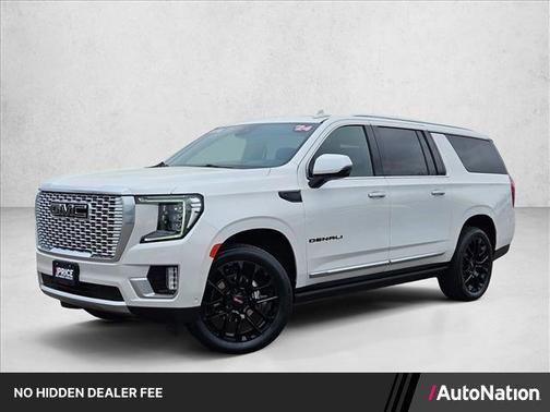 White Frost Tricoat 2024 GMC Yukon XL Denali