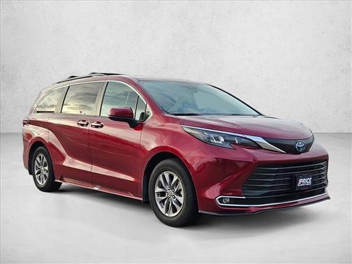 Ruby Flare Pearl 2024 Toyota Sienna XLE