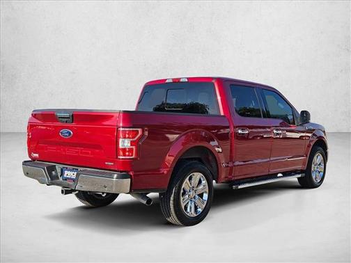 Vermillion Red 2019 Ford F-150 XLT