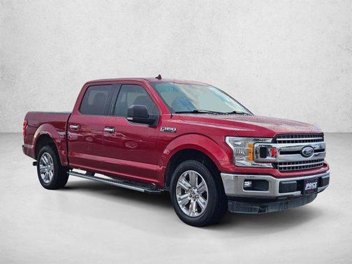 Vermillion Red 2019 Ford F-150 XLT