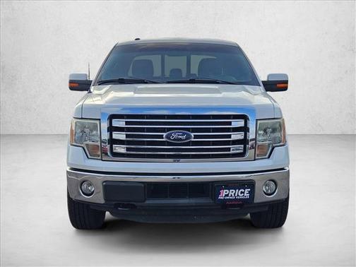 White Platinum Metallic Tri-Coat 2014 Ford F-150 Lariat