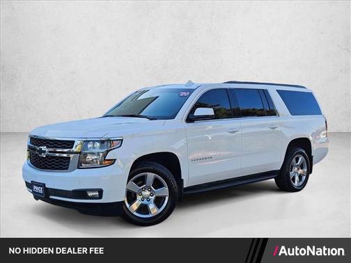 Summit White 2020 Chevrolet Suburban LT