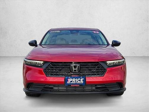 Radiant Red Metallic 2025 Honda Accord SE