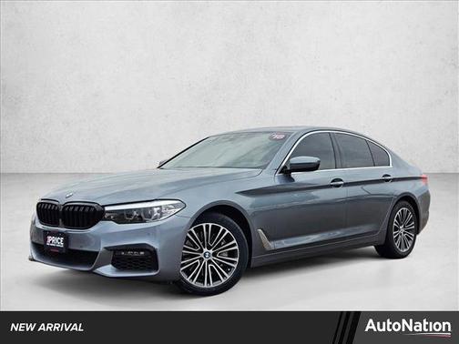 Bluestone Metallic 2018 BMW 530 530i