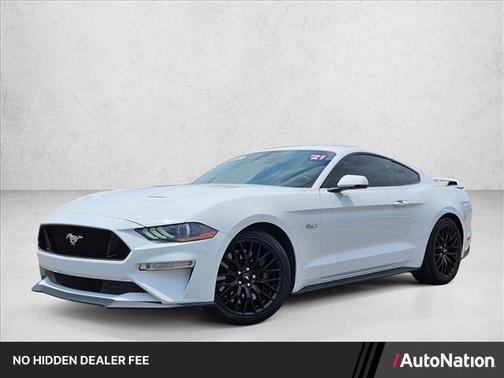 Oxford White 2021 Ford Mustang GT Premium