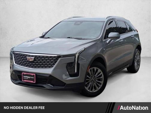 Argent Silver Metallic 2024 Cadillac XT4 Premium Luxury