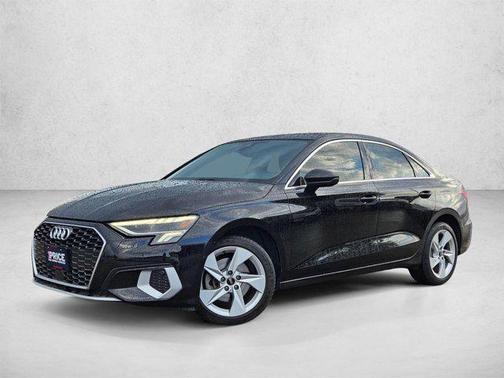 Mythos Black Metallic 2023 Audi A3 Premium