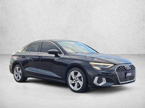 Mythos Black Metallic 2023 Audi A3 Premium
