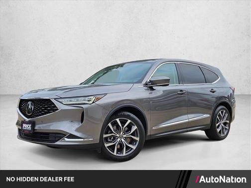 Lunar Silver Metallic 2023 Acura MDX Technology Package