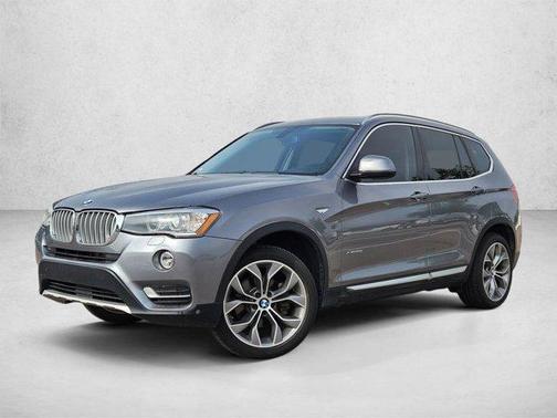 Space Gray Metallic 2016 BMW X3 xDrive28i